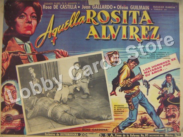 ROSA DE CASTILLA/AQUELLA ROSITA ALVIREZ